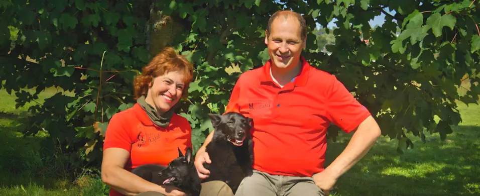 Die Vermieter von Brangs Hundeparadies Eifel